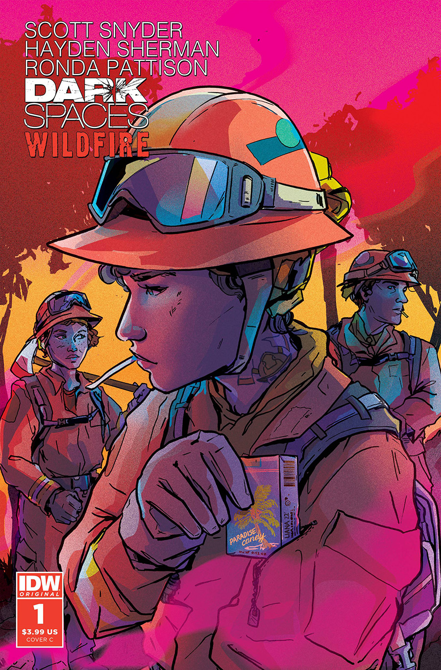 Dark Spaces Wildfire #1 Cover C Variant Liana Kangas Cover (Limit 1 Per Customer)