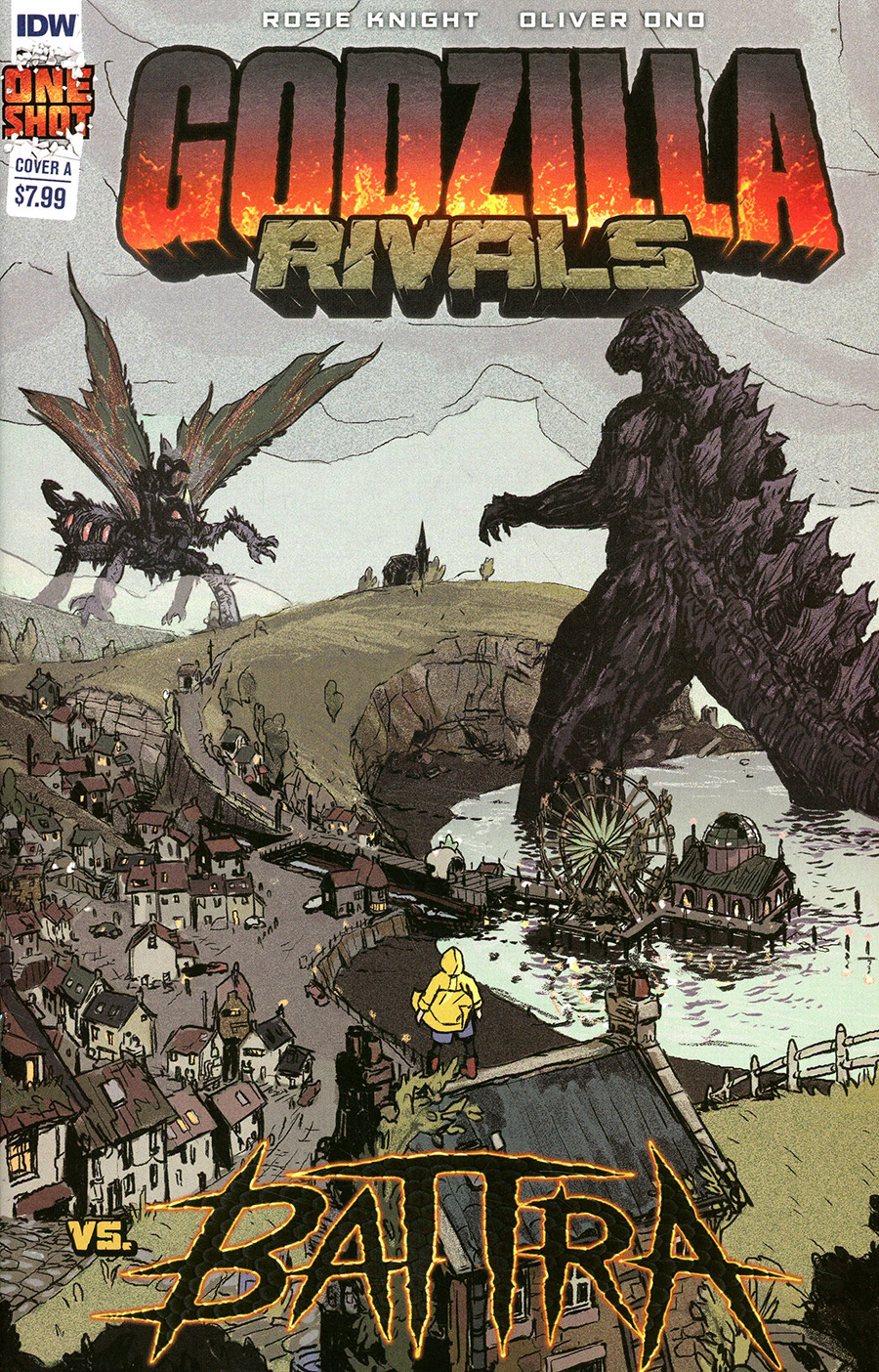 Godzilla Rivals vs Battra #1 (One Shot) Cover A Regular Olivier Ono Cover