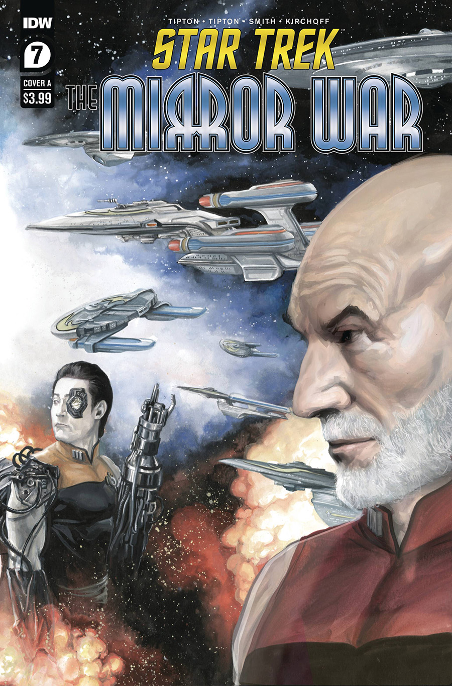 Star Trek The Mirror War #7 Cover A Regular JK Woodward Cover
