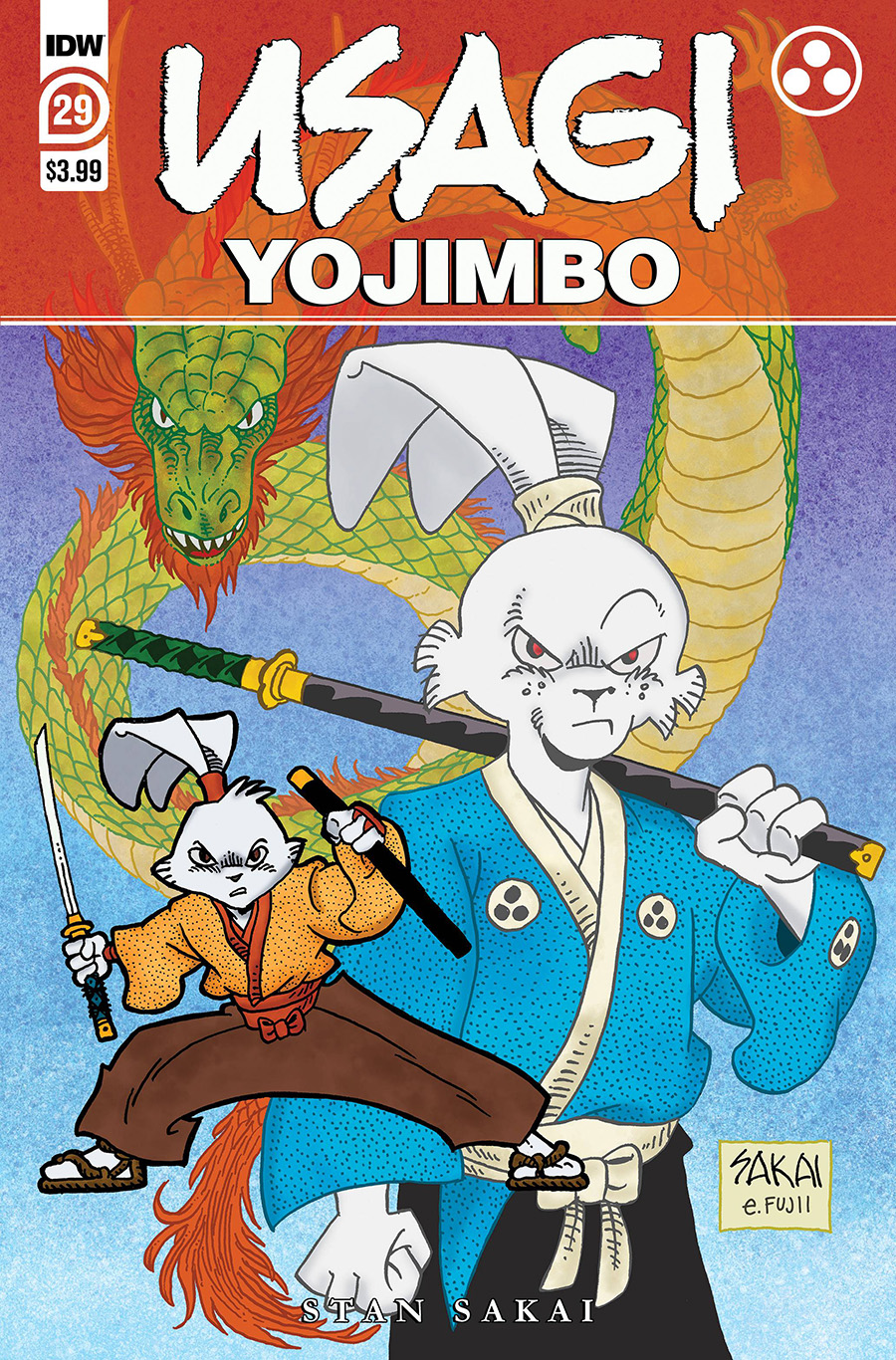 Usagi Yojimbo Vol 4 #29 Cover A Regular Stan Sakai Cover