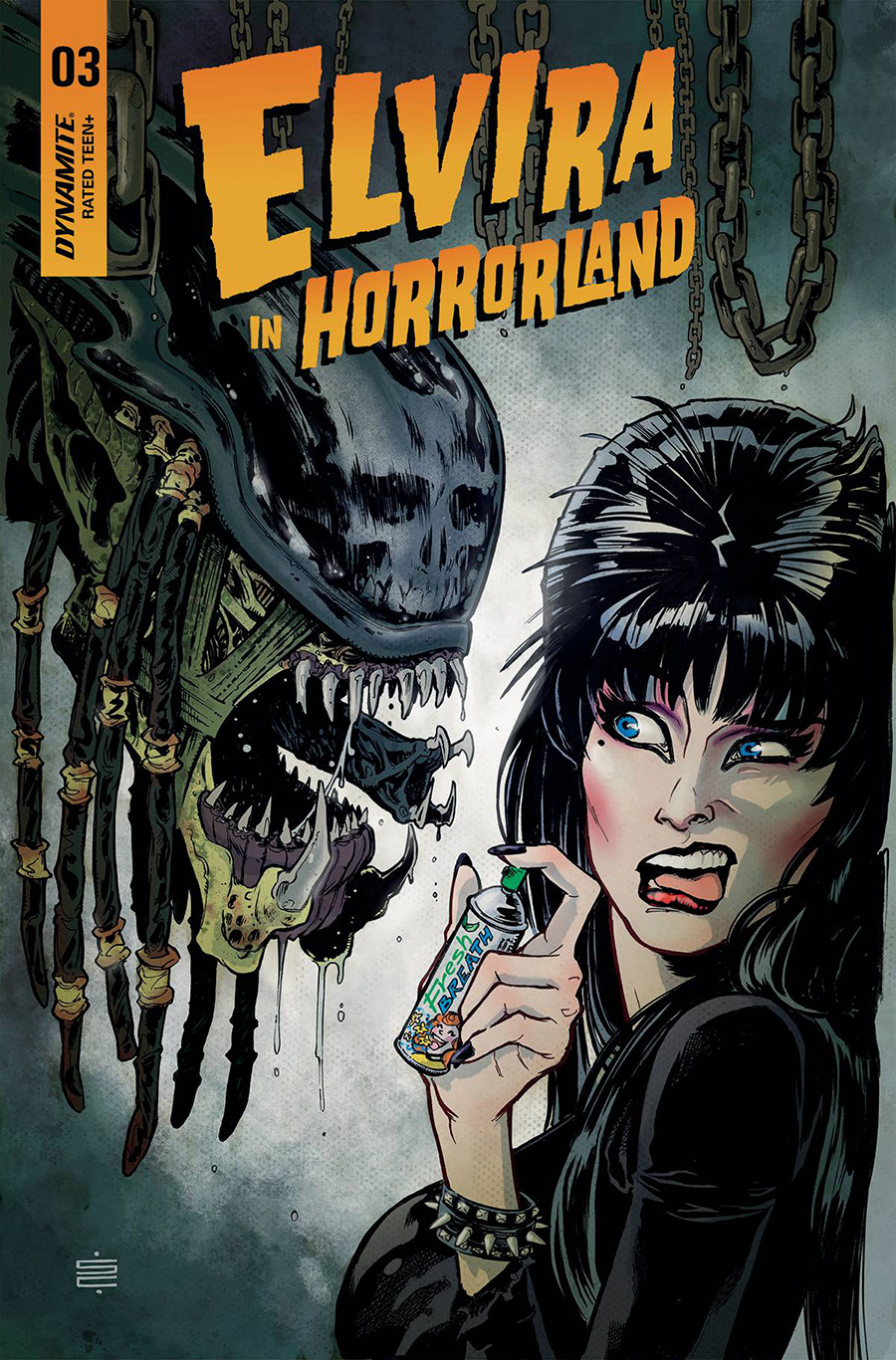 Elvira In Horrorland #3 Cover C Variant Silvia Califano Cover
