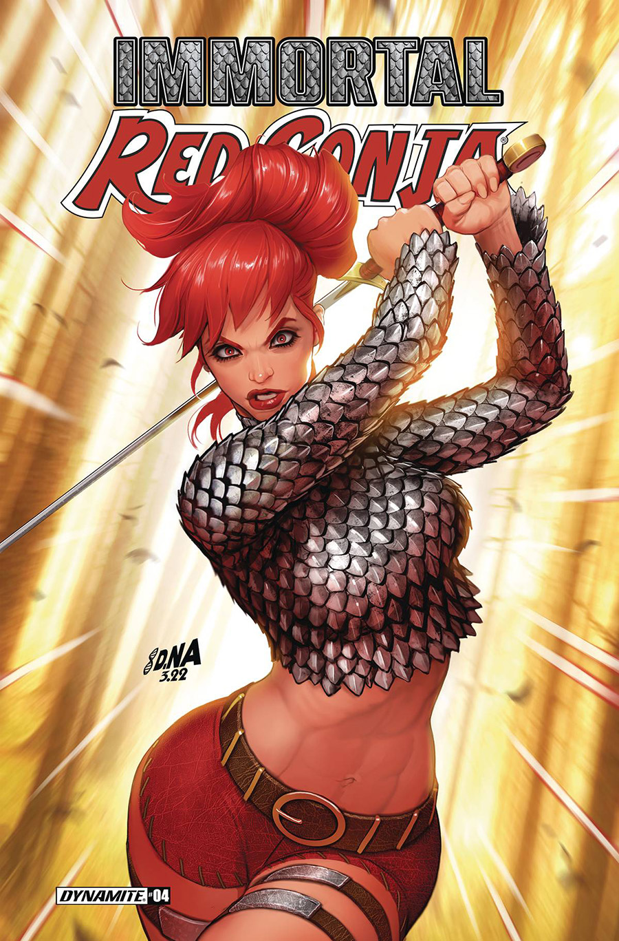 Immortal Red Sonja #4 Cover A Regular David Nakayama Cover