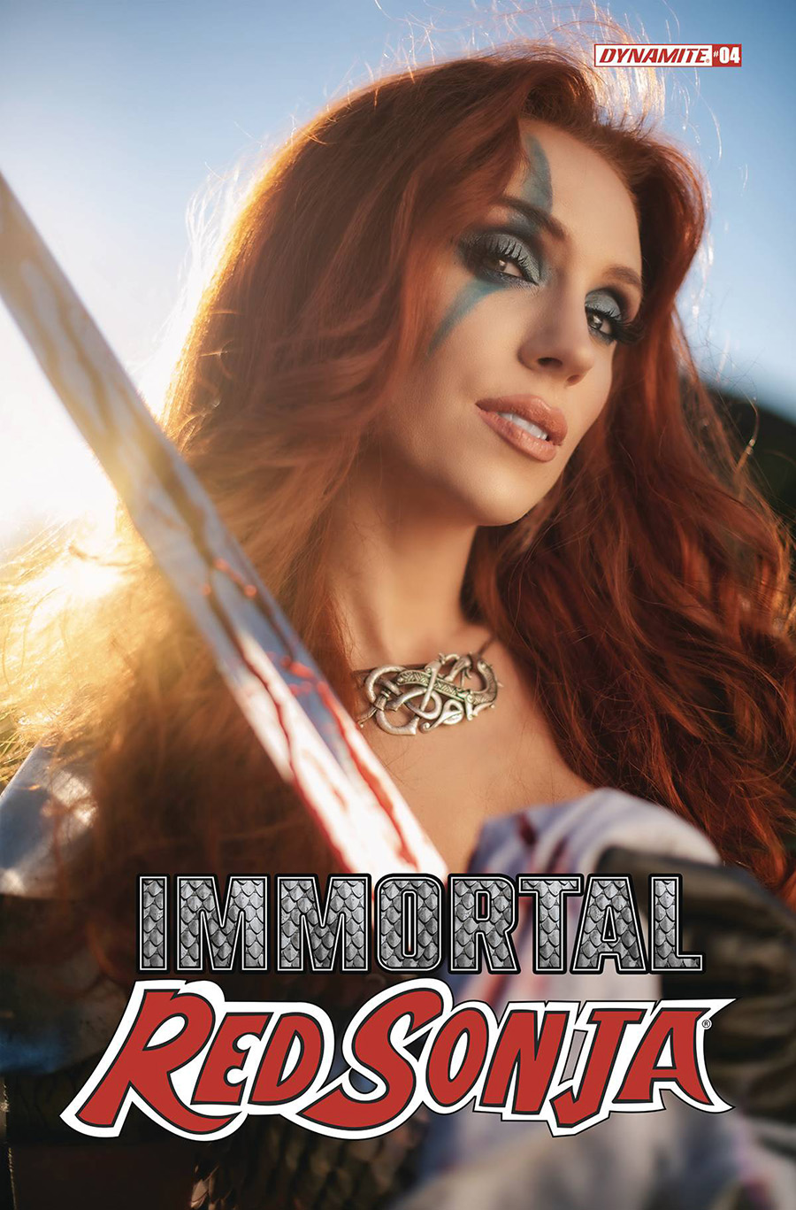 Immortal Red Sonja #4 Cover E Variant Gracie The Cosplay Lass Cosplay Photo Cover