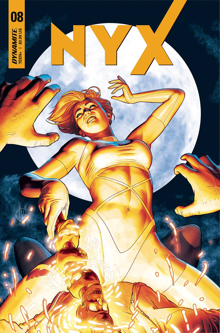 Nyx (Dynamite Entertainment) #8 Cover A Regular Giuseppe Matteoni Cover