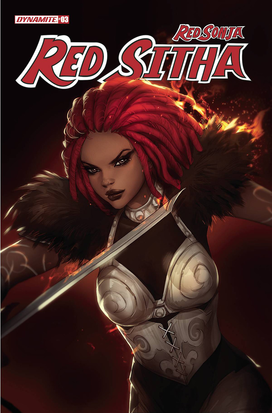 Red Sonja Red Sitha #3 Cover C Variant Lesley Leirix Li Cover