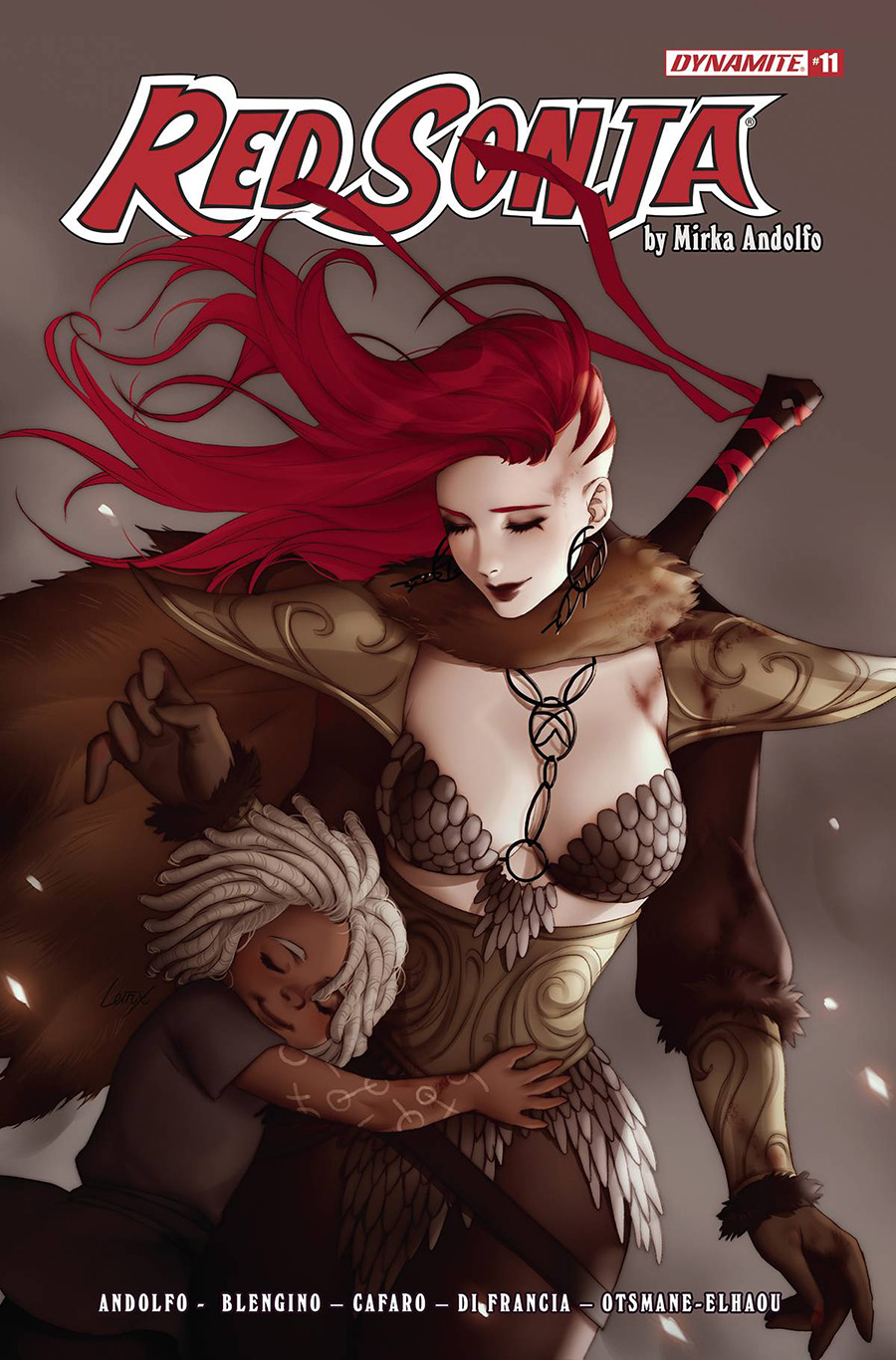 Red Sonja Vol 9 #11 Cover B Variant Lesley Leirix Li Cover