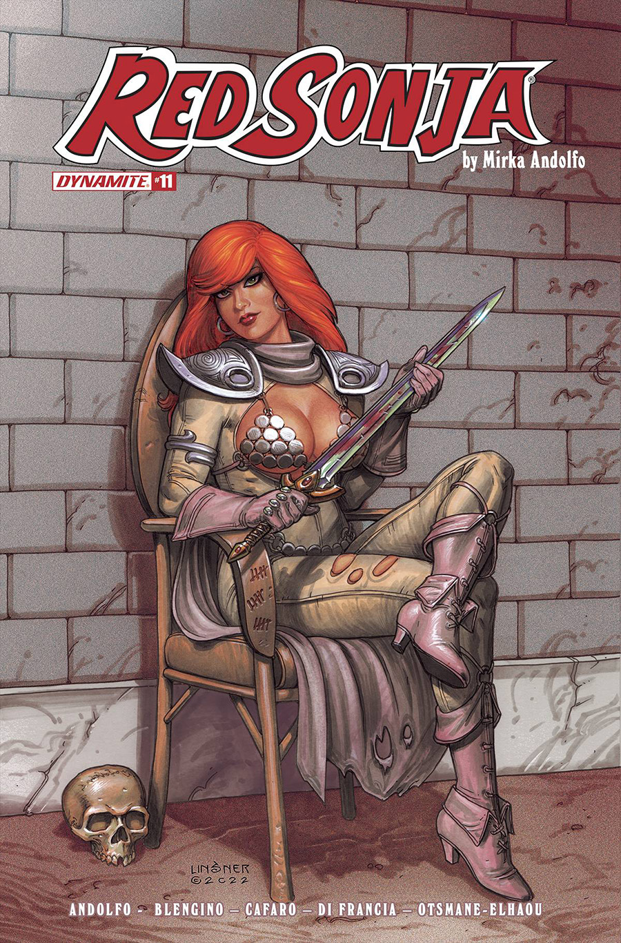 Red Sonja Vol 9 #11 Cover C Variant Joseph Michael Linsner Cover