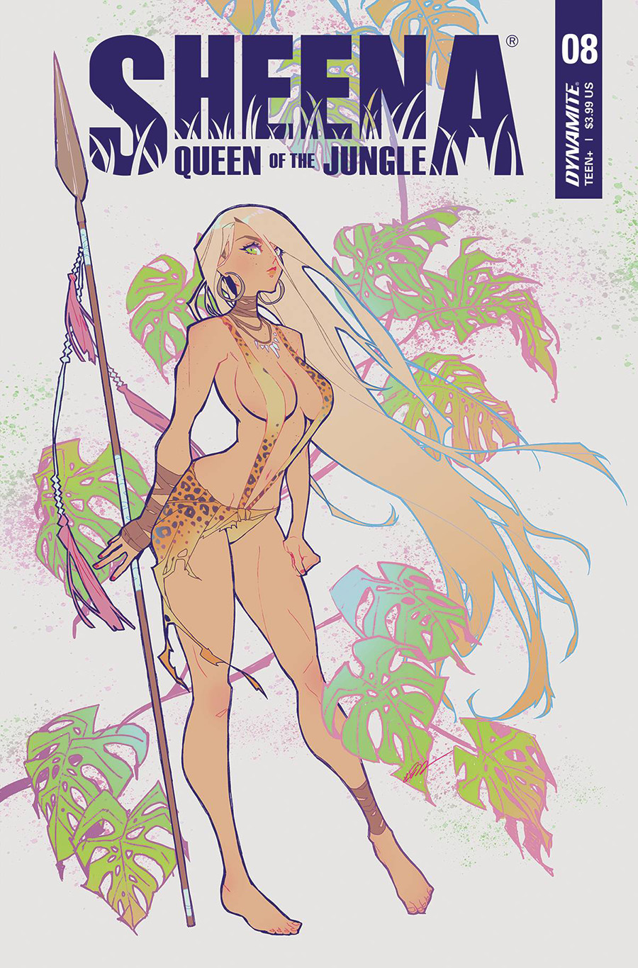 Sheena Queen Of The Jungle #8 Cover D Variant Rose Besch Cover