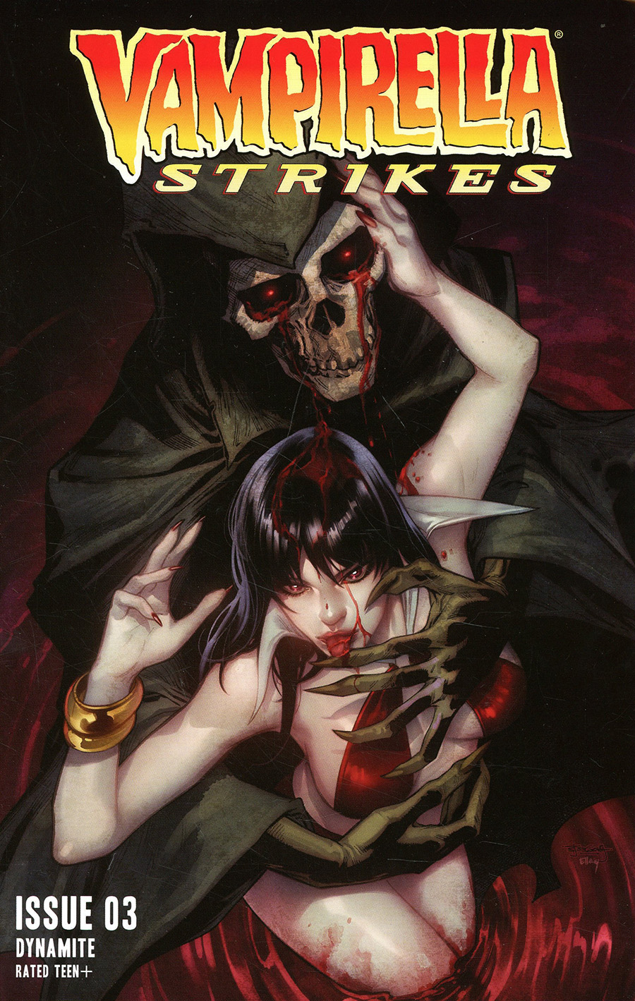 Vampirella Strikes Vol 3 #3 Cover B Variant Stephen Segovia Cover
