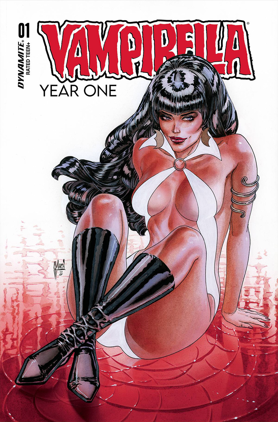 Vampirella Year One #1 Cover D Variant Guillem March Cover
