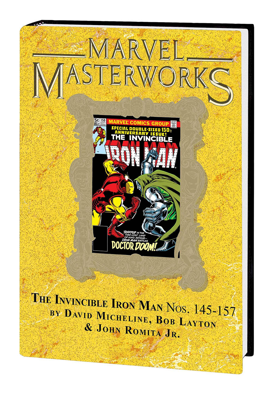 Marvel Masterworks Invincible Iron Man Vol 15 HC Variant Dust Jacket