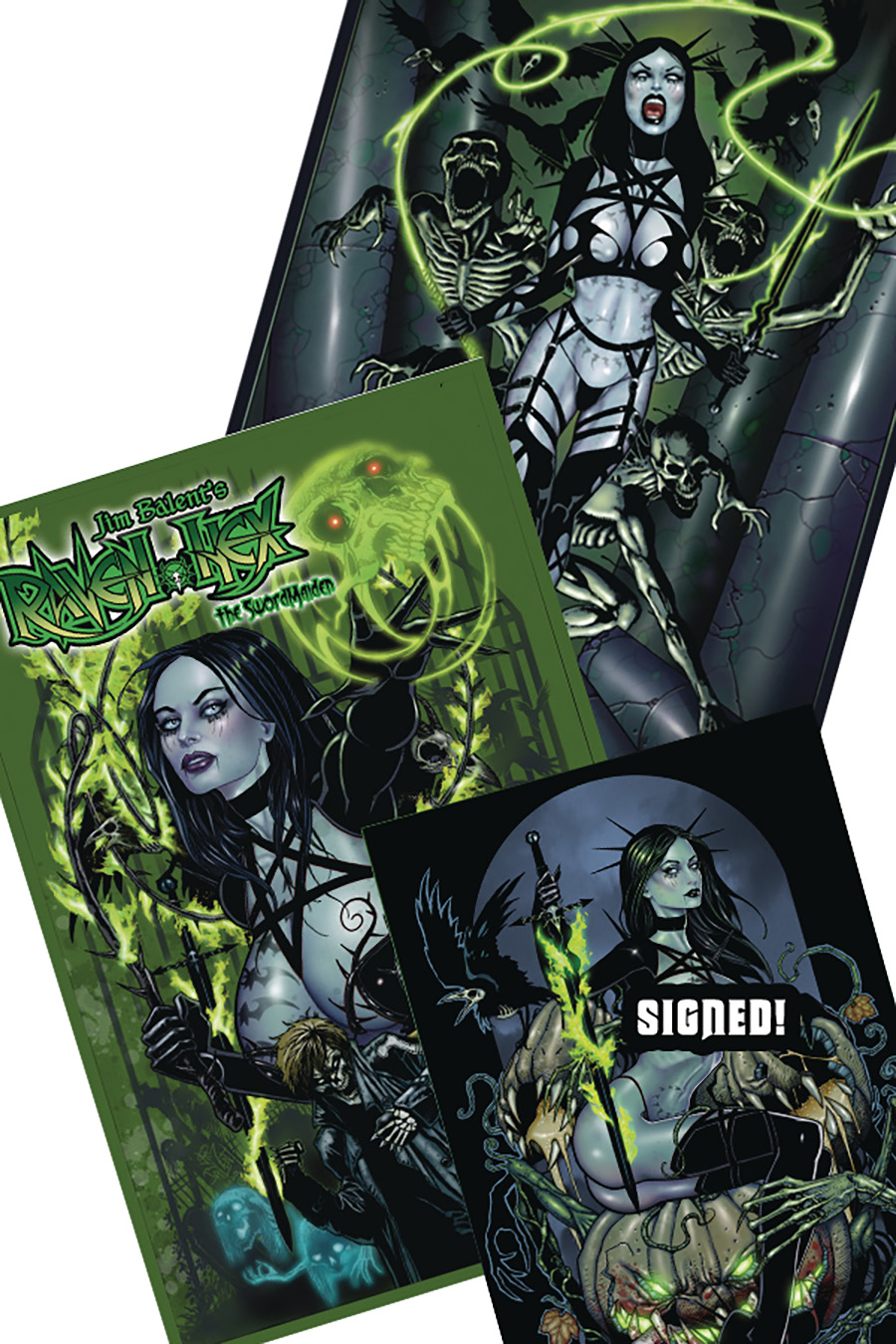 Raven Hex The Swordmaiden Deluxe Edition GN