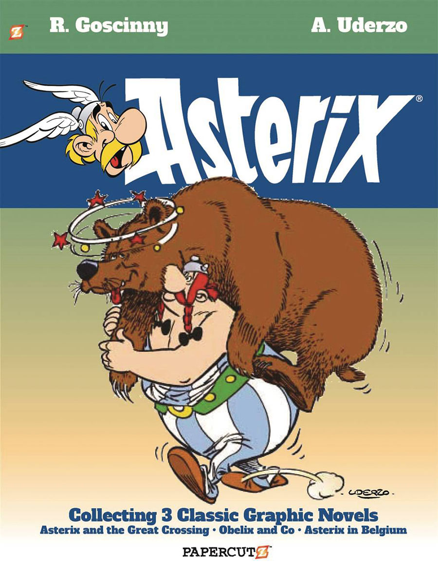 Asterix Omnibus Vol 8 Collecting Books 22 23 And 24 HC Papercutz Edition
