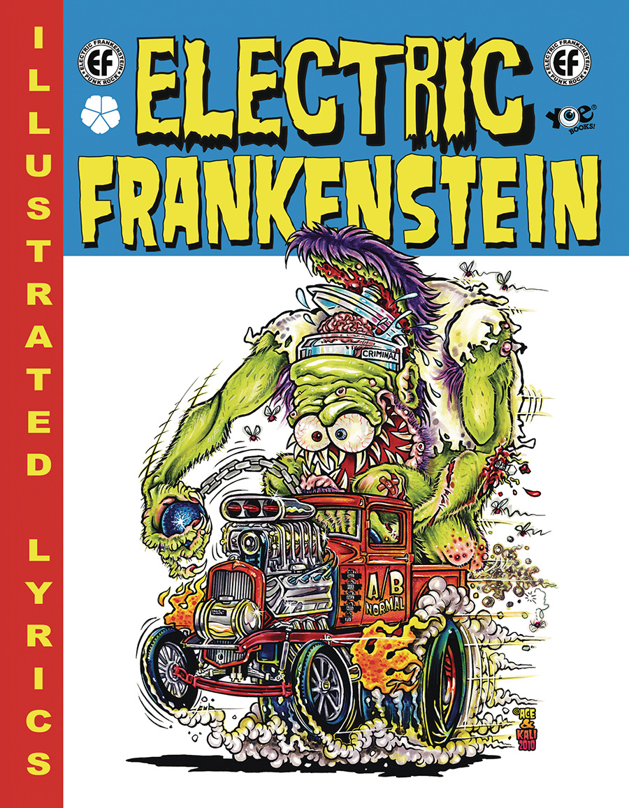 Electric Frankenstein Illustrated Lyrics HC