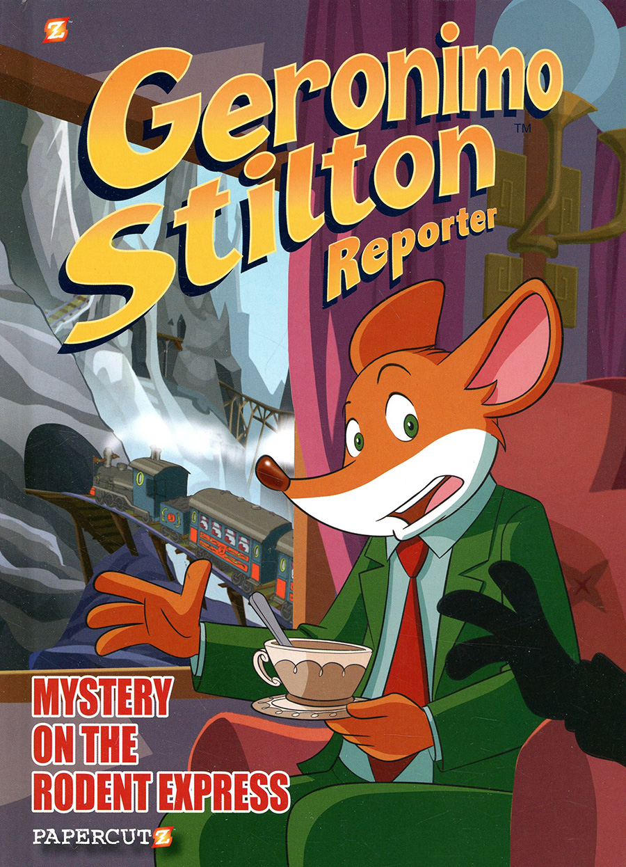 Geronimo Stilton Reporter Vol 11 Mystery On The Rodent Express HC