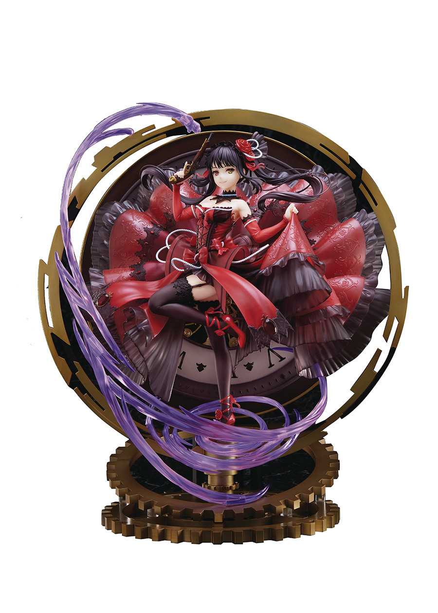 Date A Bullet Kurumi Pigeon Blood Ruby Dress 1/7 Scale PVC Figure