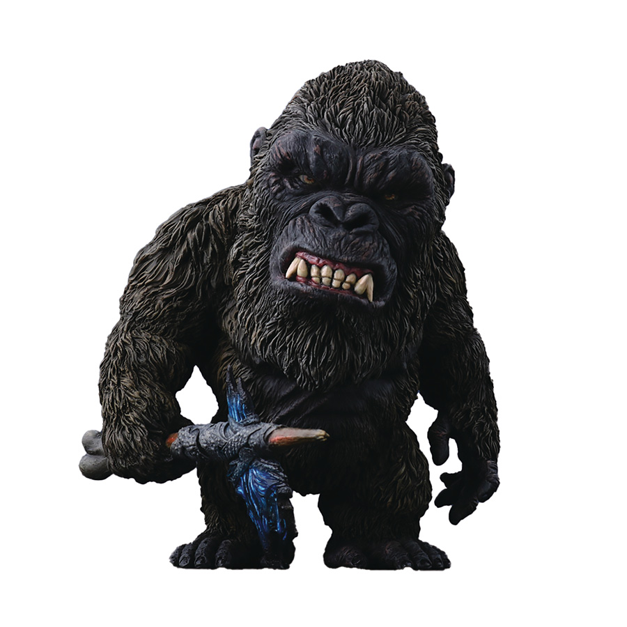 Godzilla vs Kong 2021 Kong Defo Real Soft Vinyl Statue