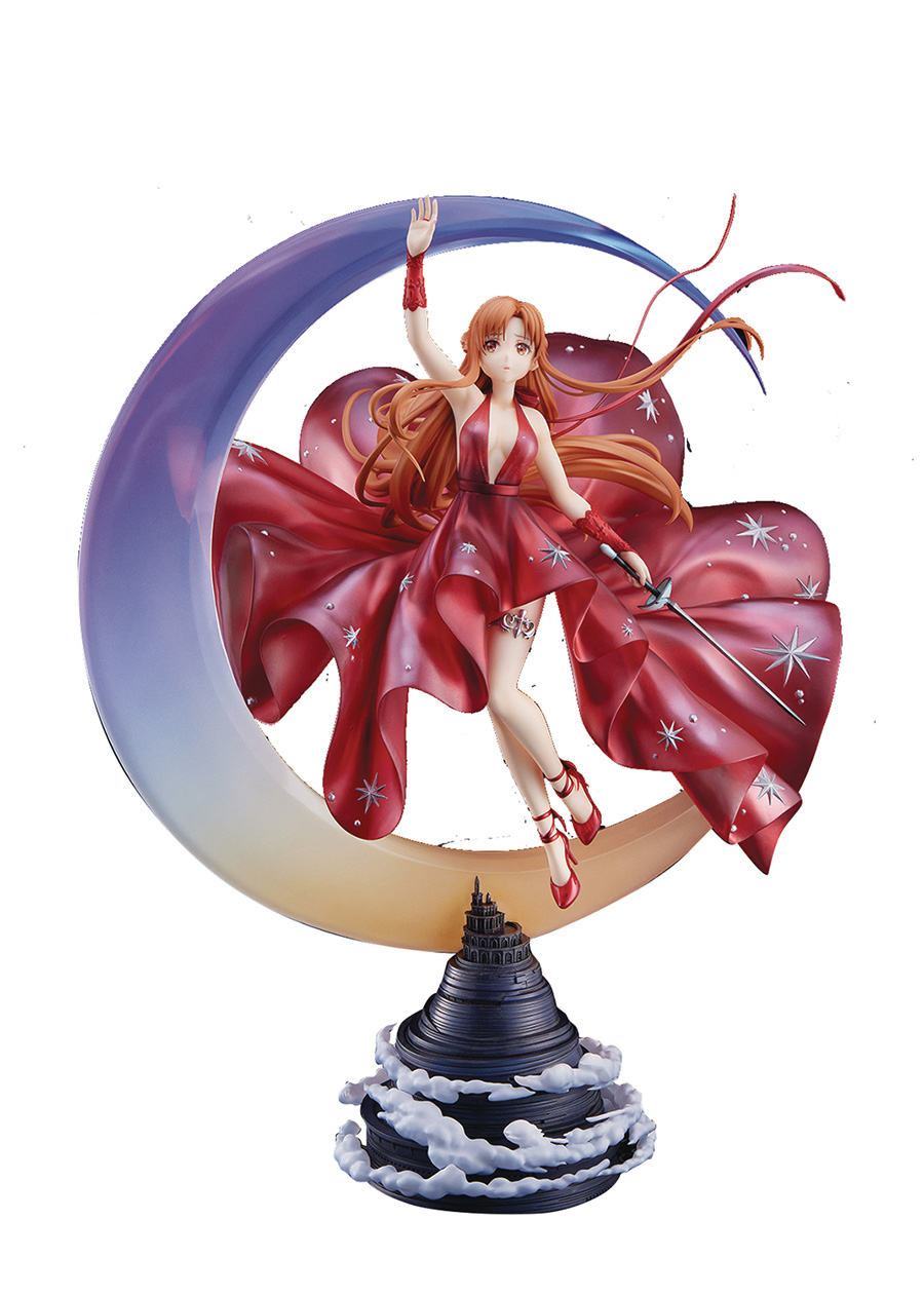 Sword Art Online Asuna Crystal Dress 1/7 Scale PVC Figure