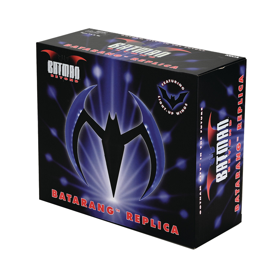Batman Beyond Blue Batarang With Lights Prop Replica