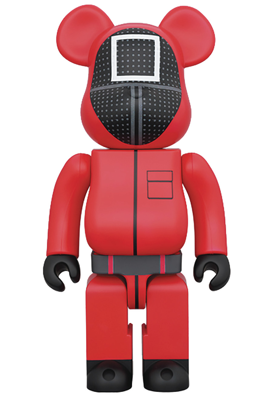 Squid Game Square-Masked Guard 1000 Percent Bearbrick