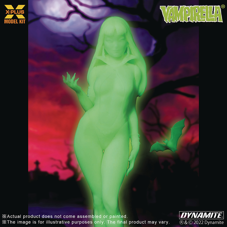 Vampirella Glow-In-The-Dark Edition 1/8 Scale Plastic Model Kit
