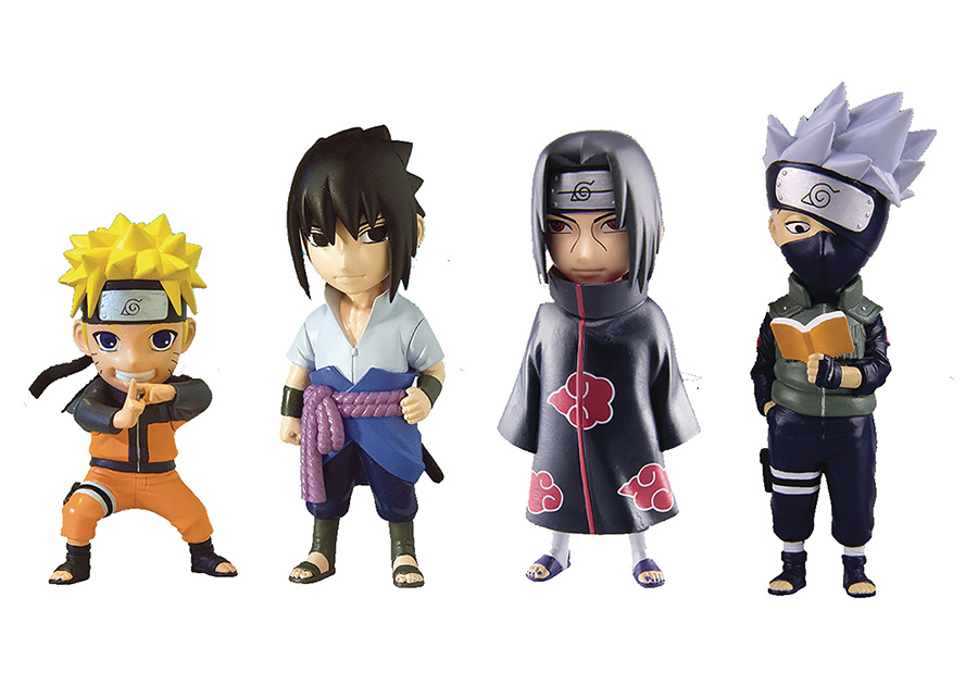 Naruto Shippuden Mininja Figure Series 1 Display