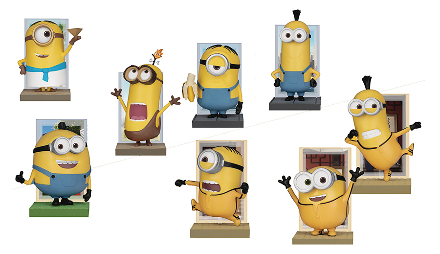 Minions Rise Of Gru MEA-026 8-Piece Figure Set