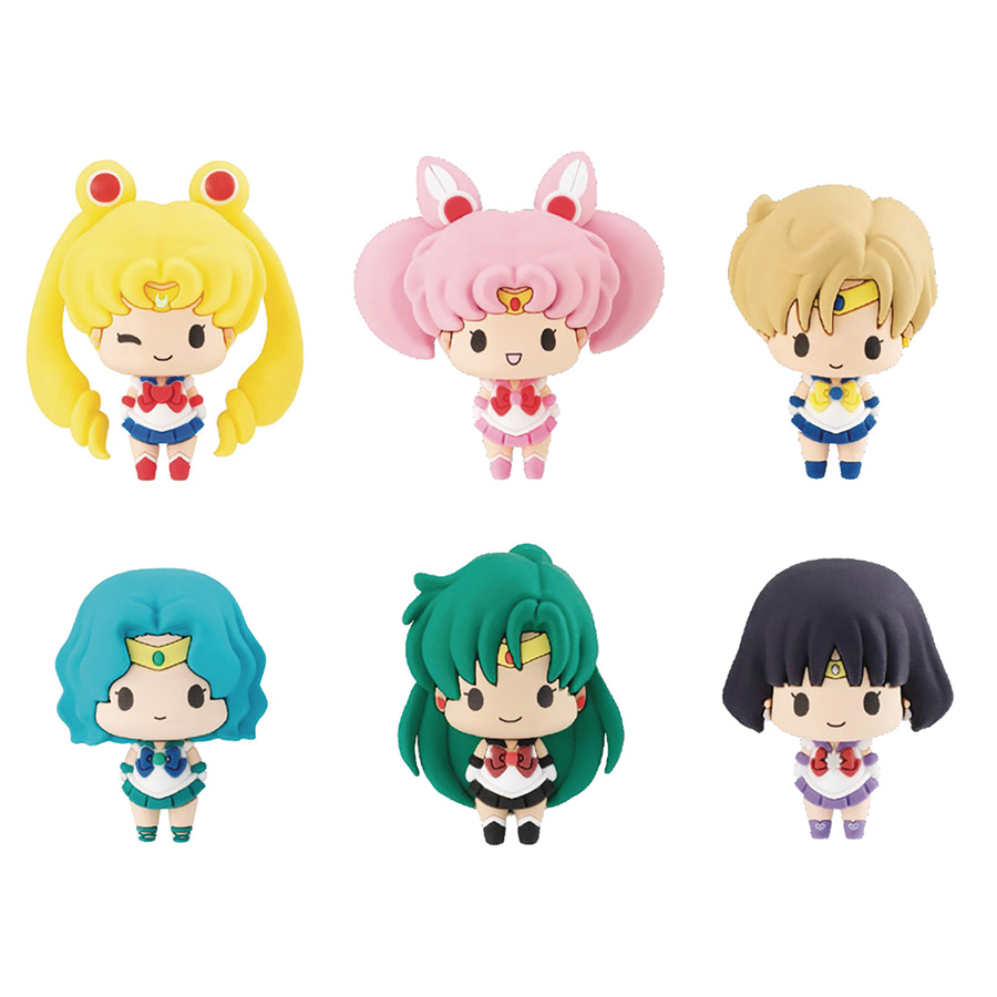 Sailor Moon Chokorin Mascot Figure Vol 2 6-Piece Set