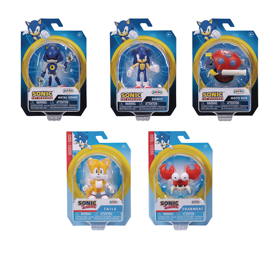 Sonic The Hedgehog 2.5-Inch Action Figure Wave 6 Assortment Case