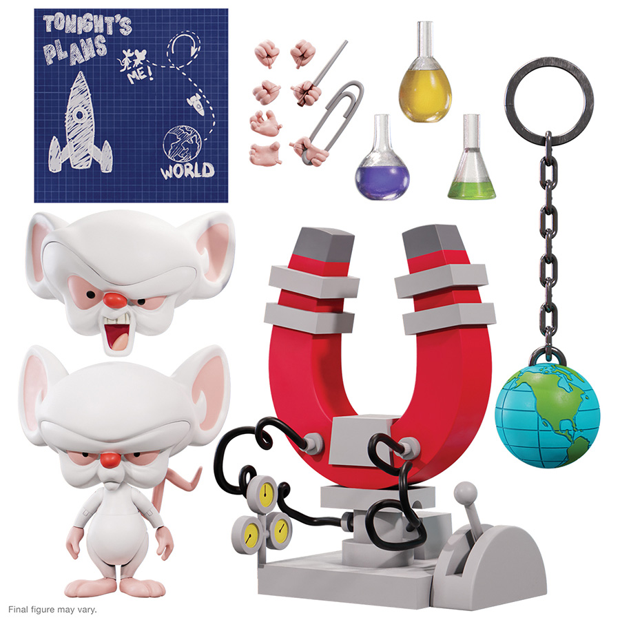 Animaniacs Ultimates Wave 1 Brain Action Figure