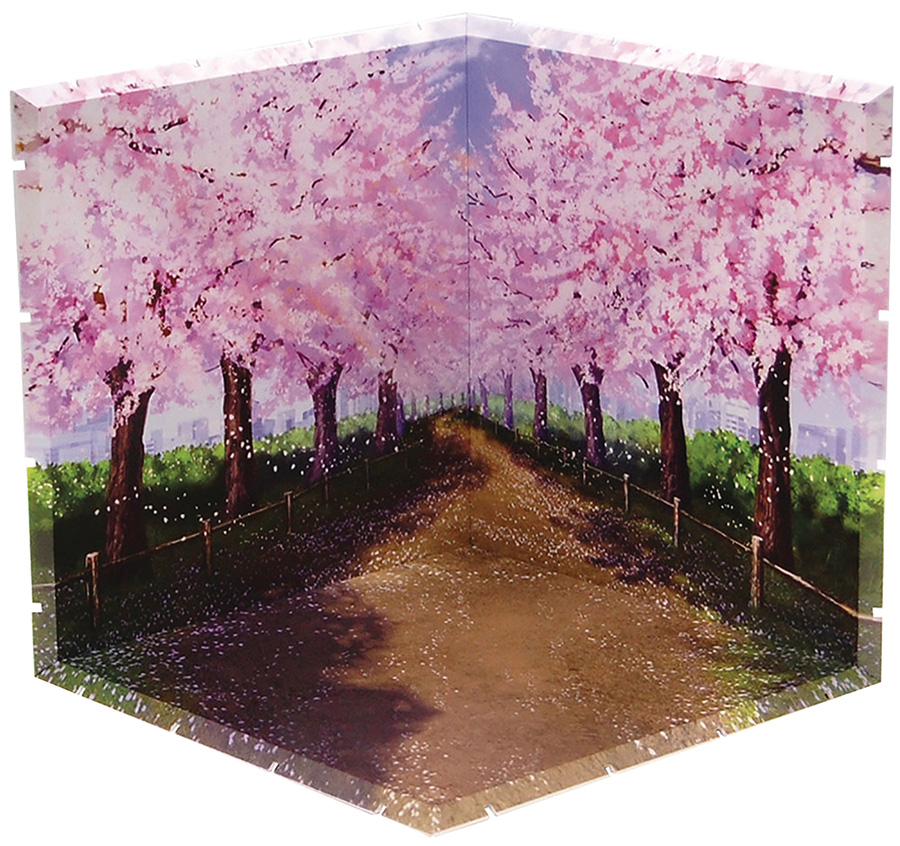 Dioramansion 200 Figure Diorama - Cherry Blossom Road