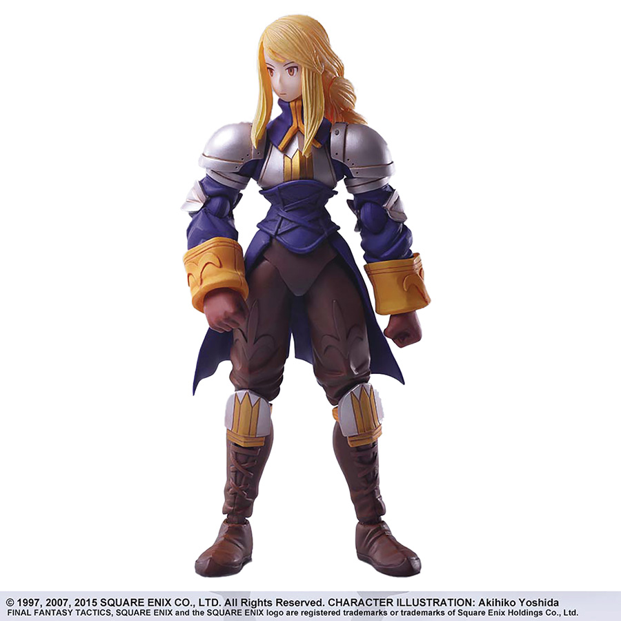 Final Fantasy Tactics Bring Arts Action Figure - Agrias Oaks