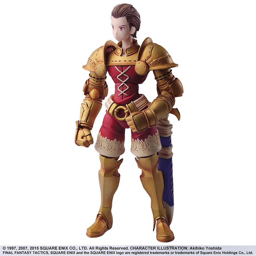 Final Fantasy Tactics Bring Arts Action Figure - Delita Heiral