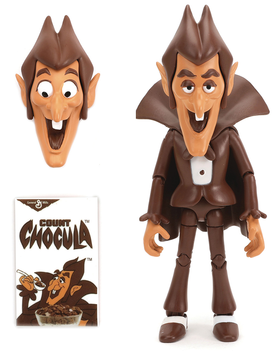 General Mills Count Chocula 6-Inch Die-Cast Action Figure
