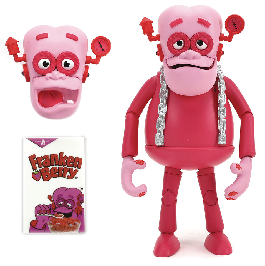 General Mills Franken Berry 6-Inch Die-Cast Action Figure