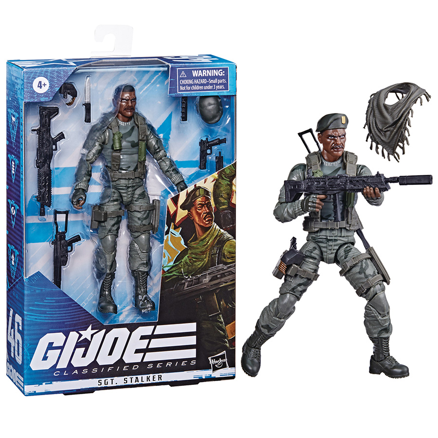 GI Joe Classified Series Sgt Stalker 6-Inch Action Figure Case