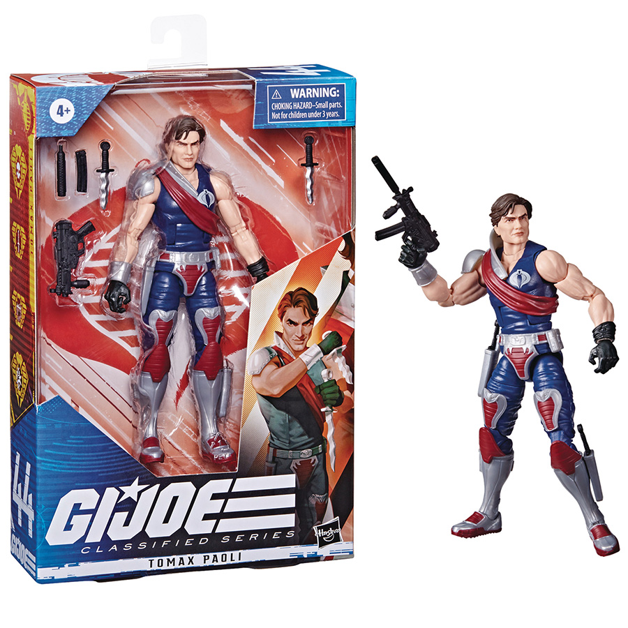 GI Joe Classified Series Tomax 6-Inch Action Figure Case