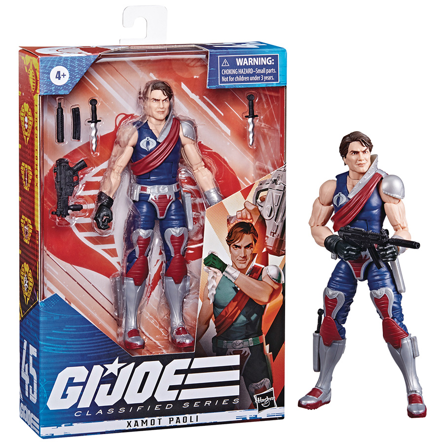 GI Joe Classified Series Xamot 6-Inch Action Figure Case