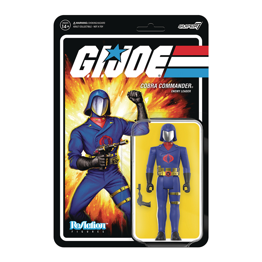 GI Joe ReAction Figure Wave 3 - Cobra Commander Navy