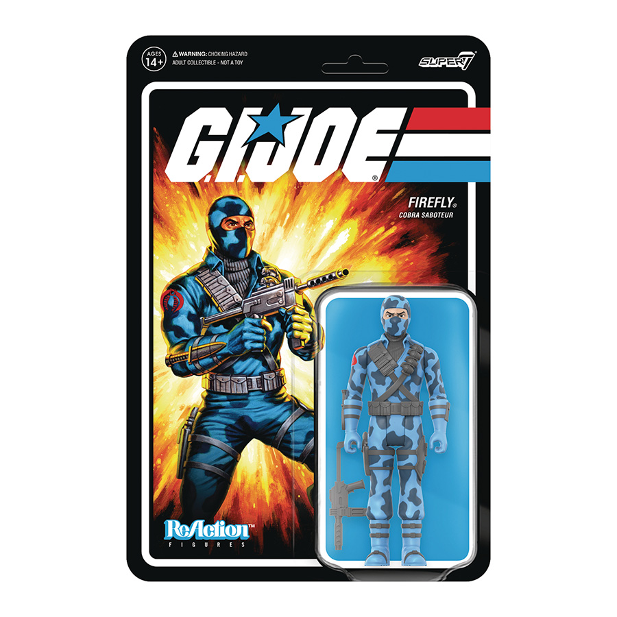 GI Joe ReAction Figure Wave 3 - Firefly Comic