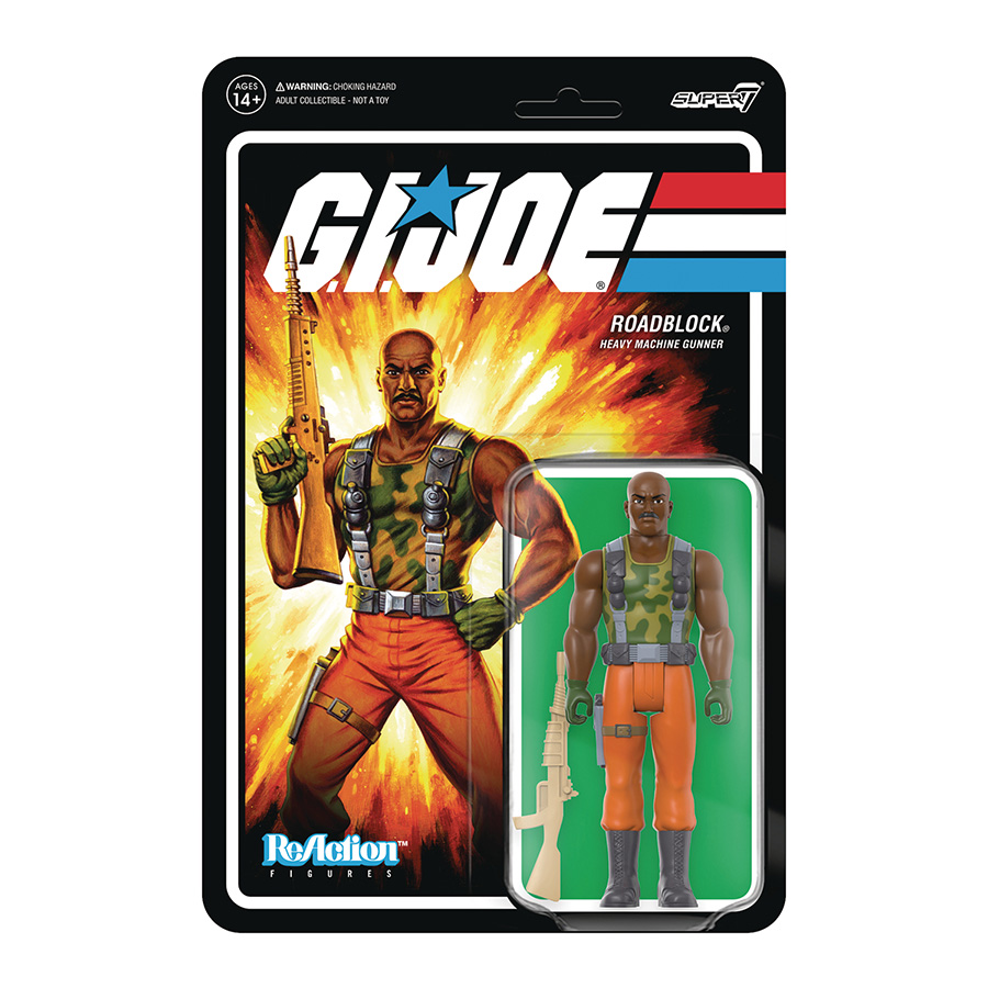 GI Joe ReAction Figure Wave 3 - Roadblock