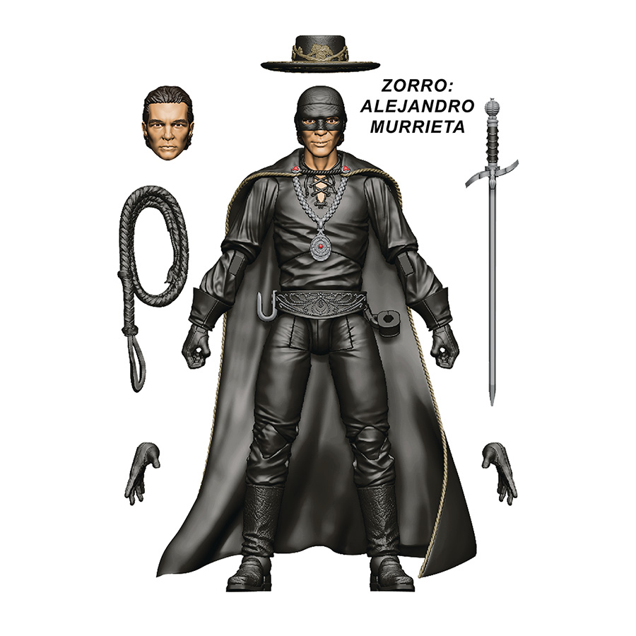 Hero Hacks Zorro Wave 2 Mask Of Zorro Alejandro Action Figure