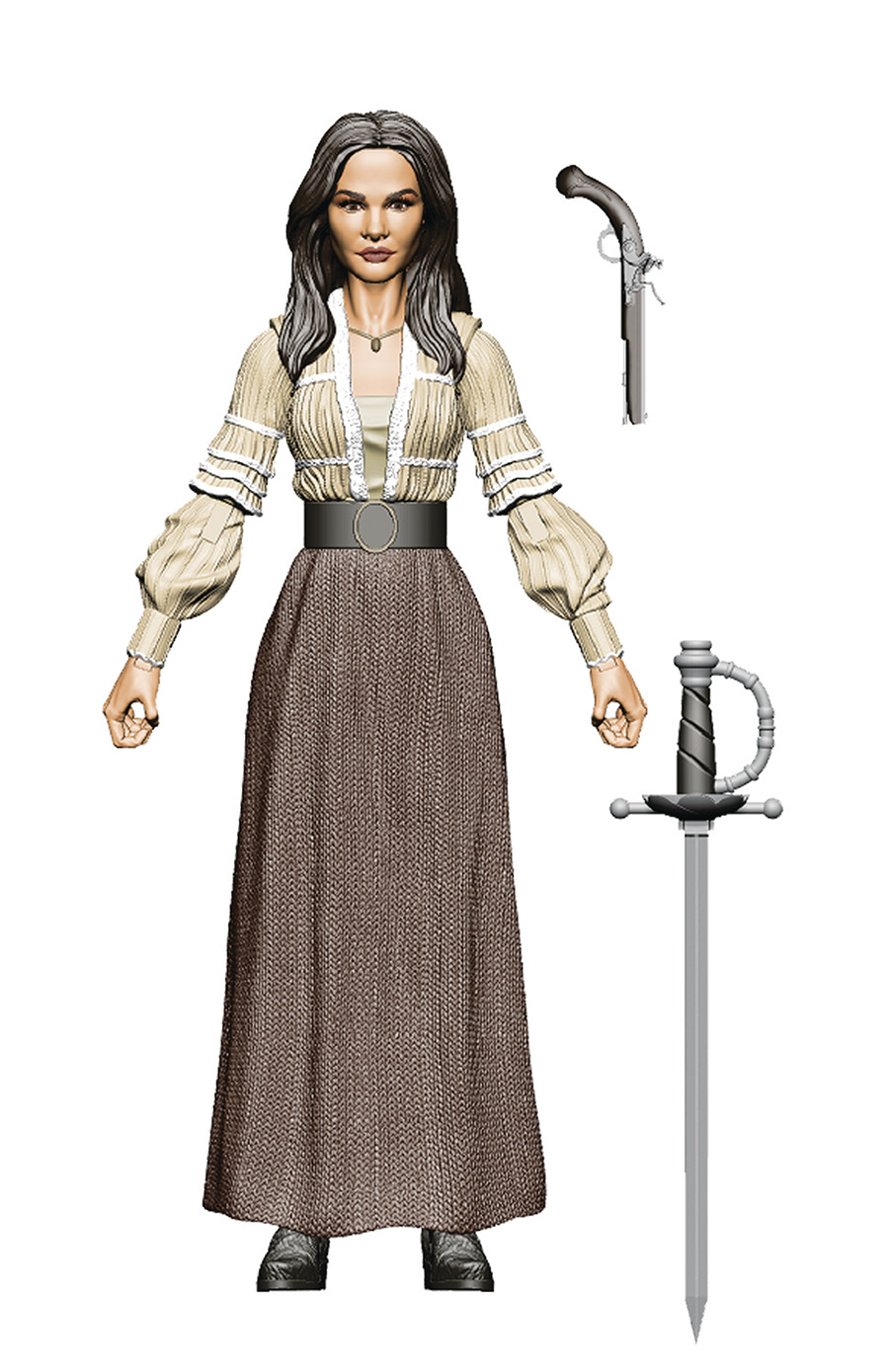 Hero Hacks Zorro Wave 2 Mask Of Zorro Elena Action Figure