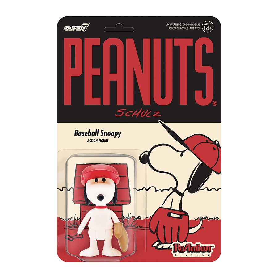 Peanuts ReAction Figure - Baseball Snoopy