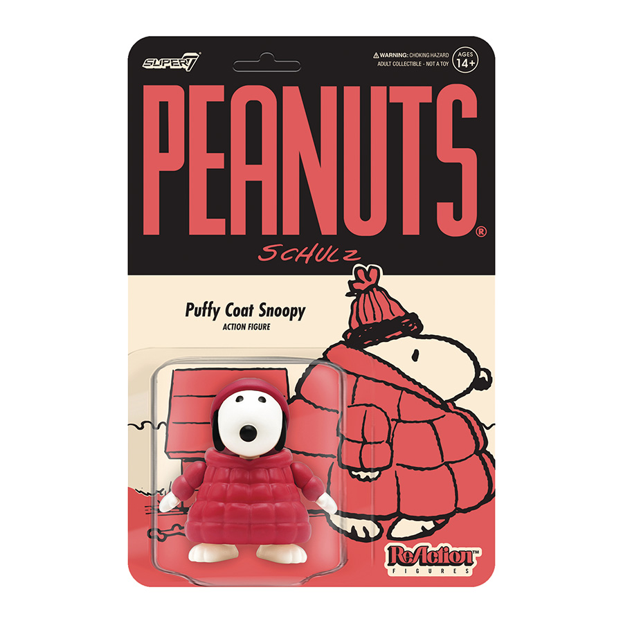 Peanuts ReAction Figure - Puffycoat Snoopy