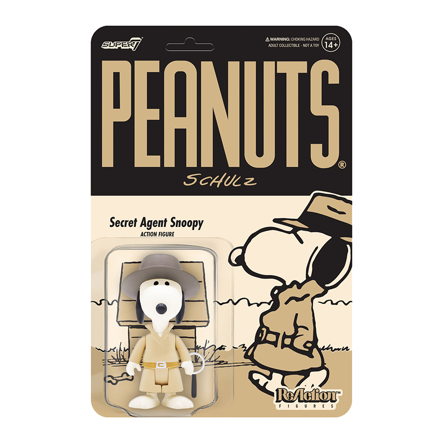 Peanuts ReAction Figure - Secret Agent Snoopy