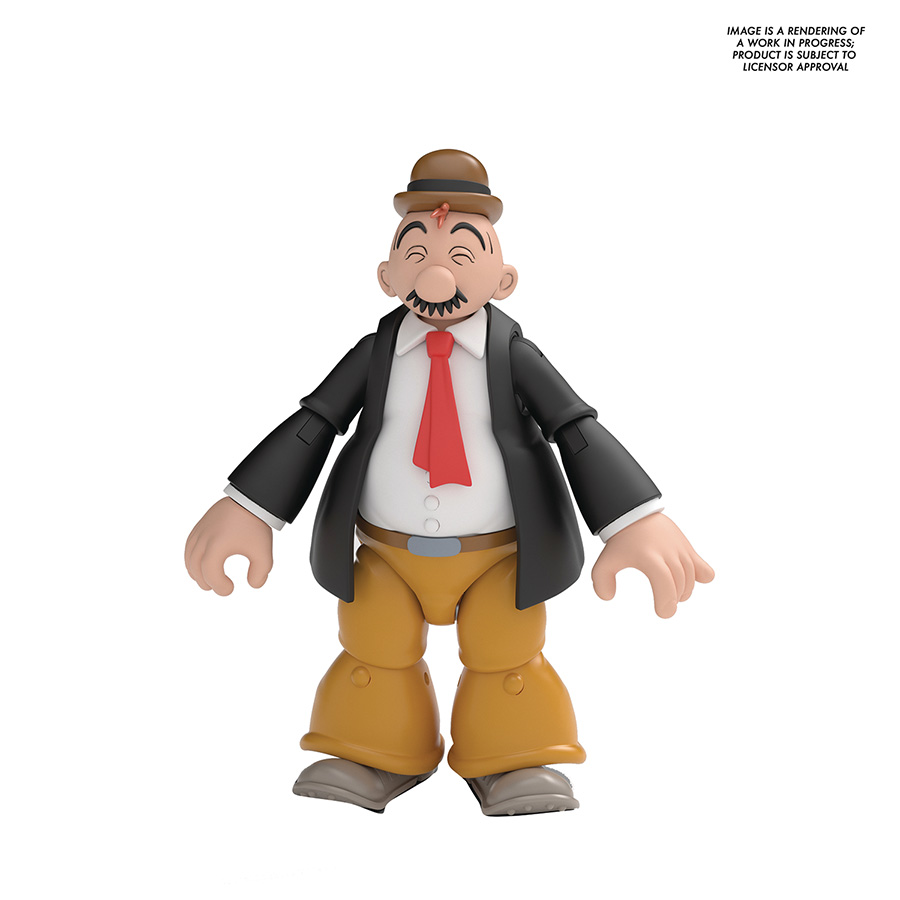 Popeye Classics Wave 2 J Wellington Wimpy 1/12 Scale Action Figure