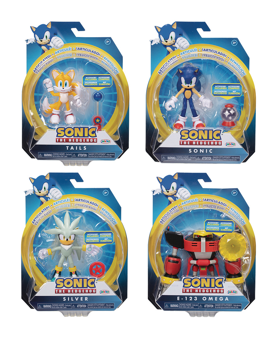 Sonic the Hedgehog 4-Inch Action Figures with Accessory Wave 10