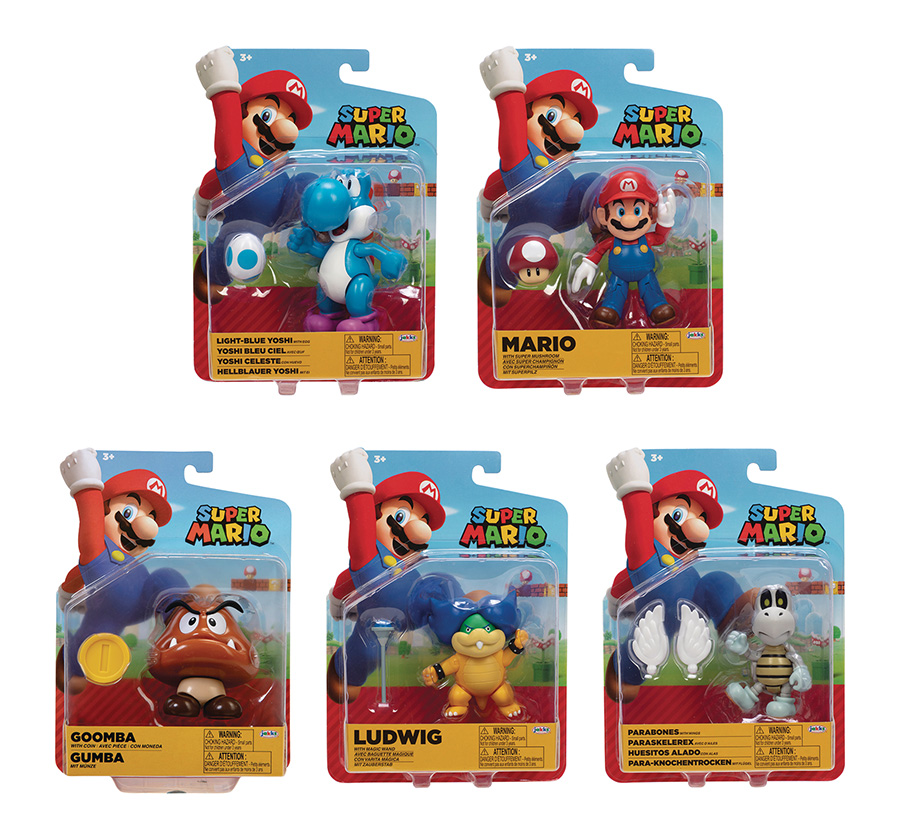 Super Mario 4-Inch Action Figure Wave 27 Assortment Case