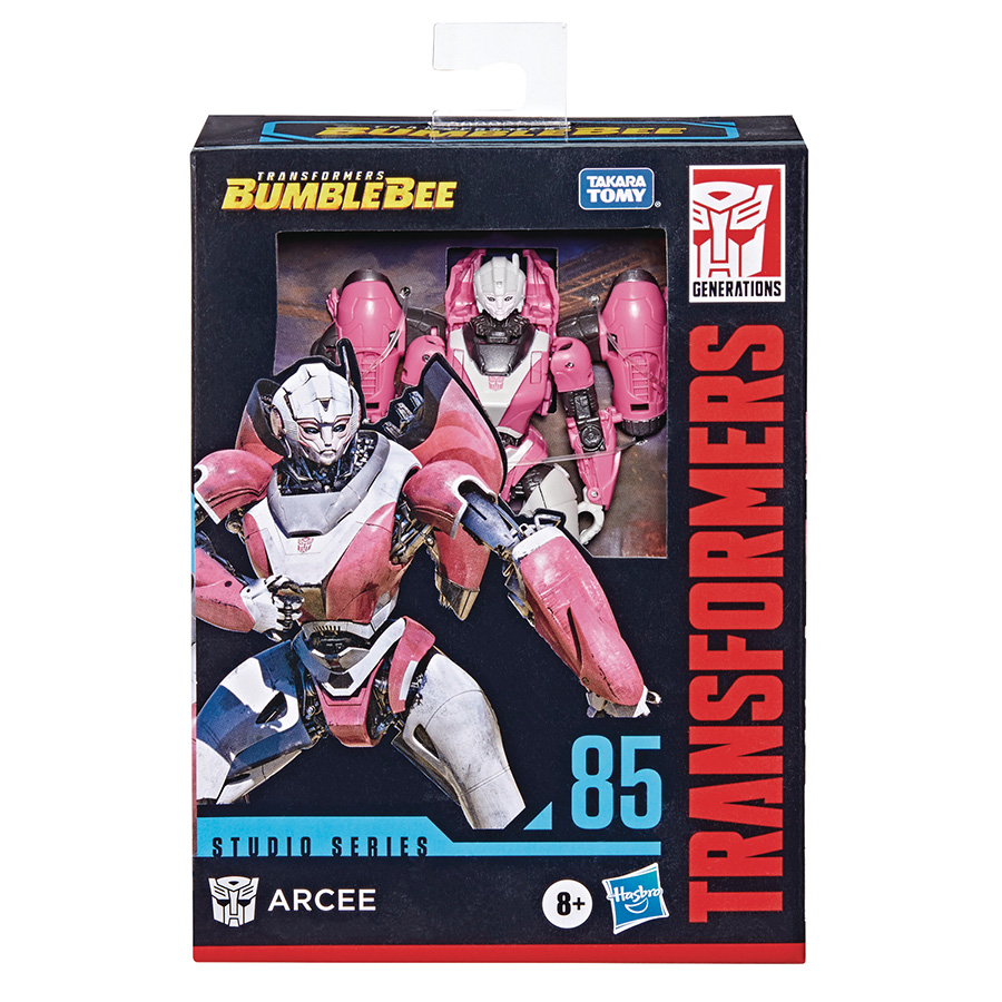 Transformers Generations Studio Series Transformers Bumblebee Arcee Deluxe-Class Action Figure Case